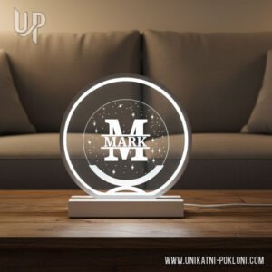 Personalizirana pješčana LED lampa- Lampa s Vašim imenom - Slika 15