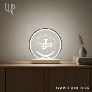 Personalizirana pješčana LED lampa- Lampa s Vašim imenom - Slika 13