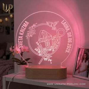Poklon za krizmu - Ambijentalna LED lampa - Unikatni pokloni Super poklon za krizmu