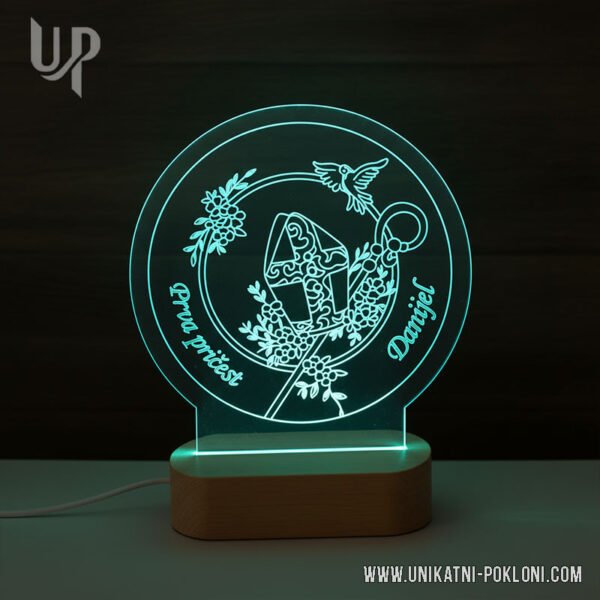 Poklon za prvu pričest - Ambijentalna LED lampa 5 dar za prvu pričest