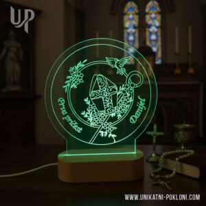 Poklon za prvu pričest - Ambijentalna LED lampa 15 euharistijski poklon