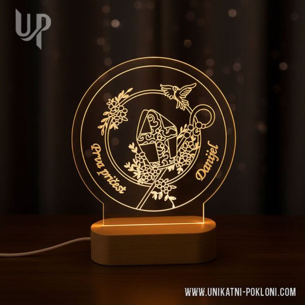 Poklon za prvu pričest - Ambijentalna LED lampa 1 euharistijski pokloni