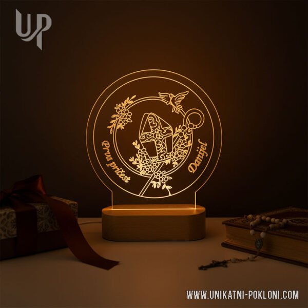 Poklon za prvu pričest - Ambijentalna LED lampa 9 euharistijsko svjetlo