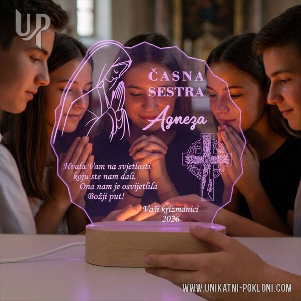 poklon od djece za časnu sestru