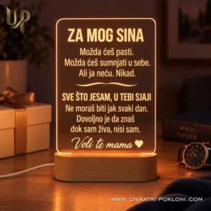 Personalizirana LED Lampa za Sina