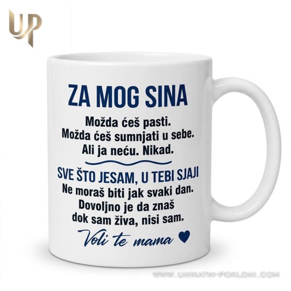 poklon-za-sina-od-mame Personalizirana keramička šalica - Poklon za sina od mame - personalizirani poklon
