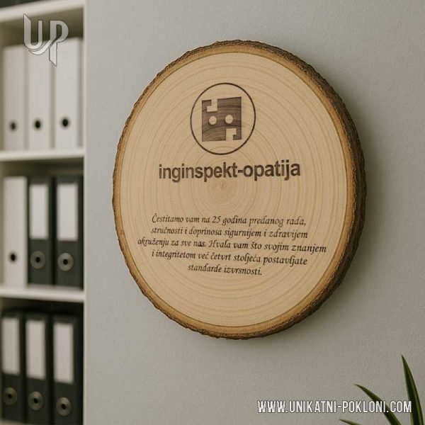 Idealna za korporativna priznanja, vjenčanja i dekor. Brza izrada – naručite online!