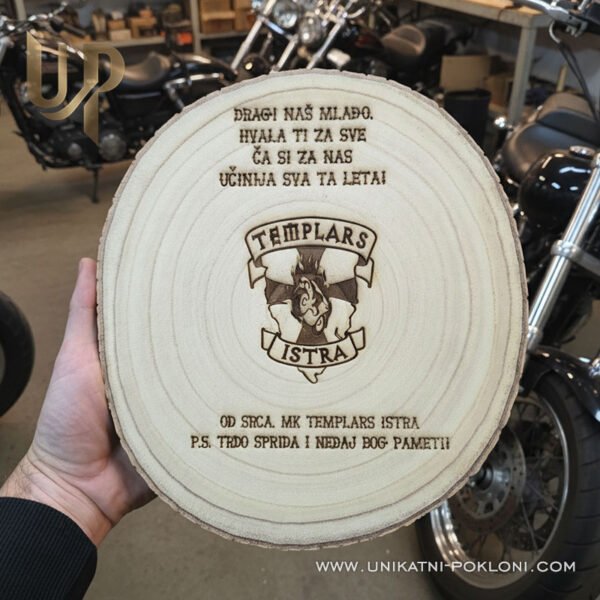 Personalizirana drvena plaketa