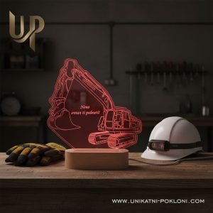 unikatni poklon za bageriste i građevinare