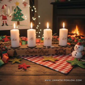 ADVENTSKE SVIJEĆE I STALAK