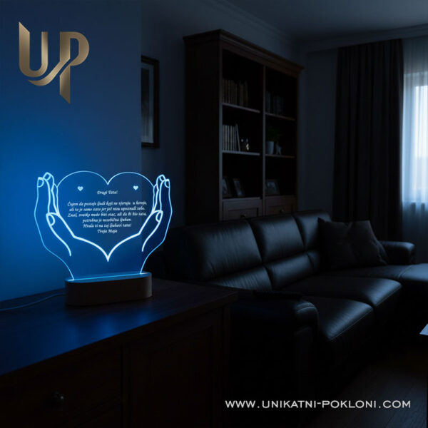 poklon s posvetom za tatu