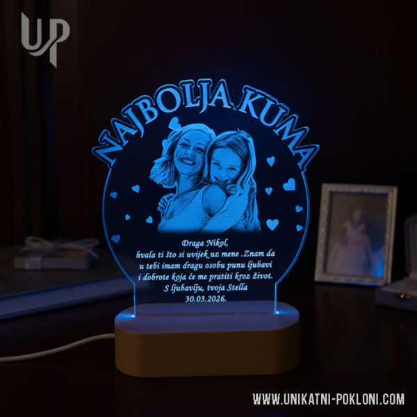 Poklon za kumu - Ambijentalna LED lampa 9 najbolji poklon za najbolju kumu