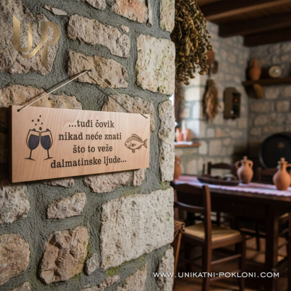 ploča za dalmatinske konobe