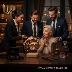 Poklon za kolegicu - Personalizirana LED lampa 18 pokloni za kolegicu