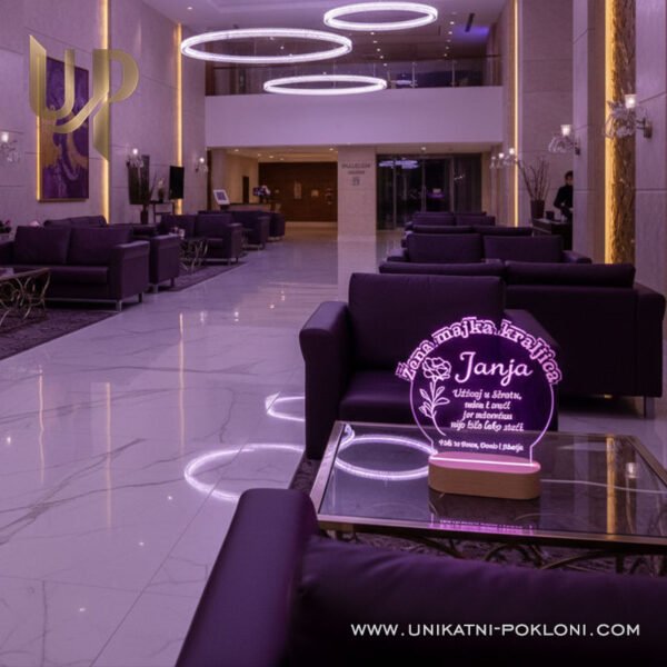 Poklon za kolegicu - Personalizirana LED lampa 6 super poklon za kolegicu