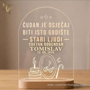 Šaljivi poklon za rođendan - personalizirani pokloni za rođendan