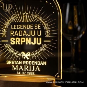 Poklon za rođendan - Personalizirana LED lampa 17 Poklon za rođendan - personalizirani pokloni za rođendan