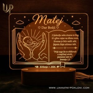 Unikatni pokloni! Vaši pokloni postaju uspomene! 26 Personalizirani poklon za krštenje