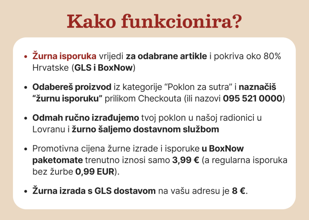 Personalizirani pokloni za sutra - personalizirani poklon