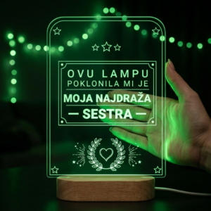 personalizirani poklon sestri za rođendan
