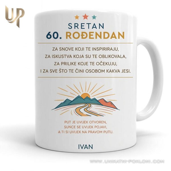 Šalica za rođendanski poklon - Personalizirana keramička šalica koja ostaje uspomena 4 poklon za rođendan s porukom - personalizirani pokloni za rođendan