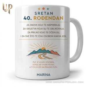 Unikatni pokloni! Vaši pokloni postaju uspomene! 22 šalica za rođendanski poklon - personalizirani pokloni za rođendan