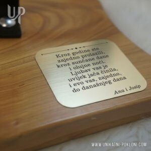 Unikatni pokloni! Vaši pokloni postaju uspomene! - Unikatni pokloni Personalizirani pokloni za godišnjicu braka