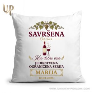 Unikatni pokloni! Vaši pokloni postaju uspomene! - Unikatni Pokloni Personalizirani pokloni za rođendan - Personalizirani jastuci
