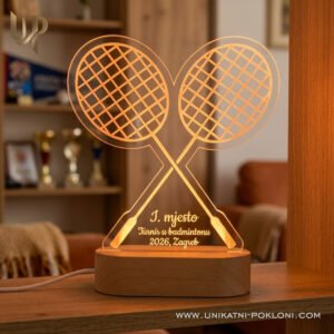 Unikatni pokloni! Vaši pokloni postaju uspomene! - Unikatni pokloni Poklon za badminton - personalizirani sportski pokloni