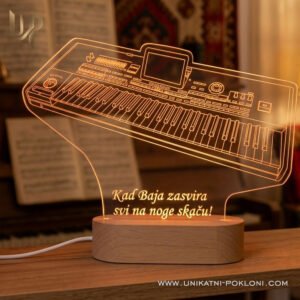 Unikatni pokloni! Vaši pokloni postaju uspomene! - Unikatni pokloni Poklon za klavijaturista - personalizirani pokloni za glazbenike