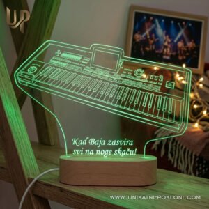 Unikatni pokloni! Vaši pokloni postaju uspomene! - Unikatni pokloni Poklon za klavijaturista - personalizirani pokloni za muzičare