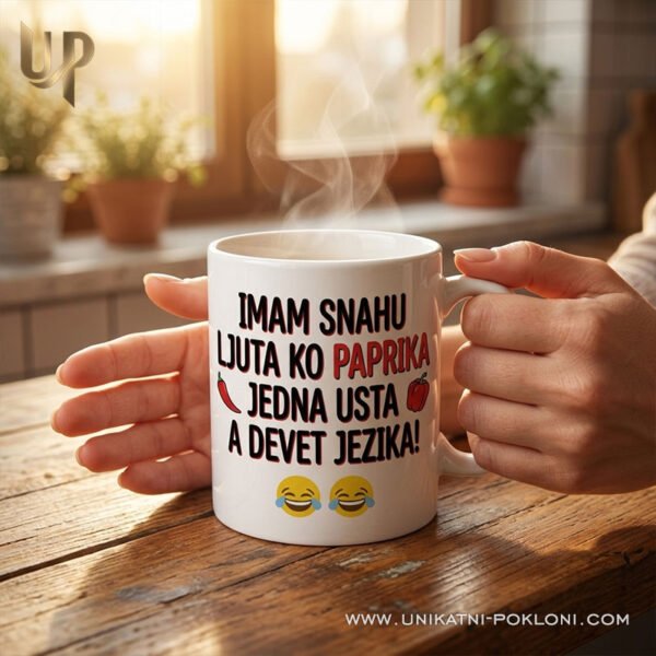 Poklon za snahu - fora keramička šalica - Unikatni pokloni Poklon za snahu - personalizirani pokloni za snahe