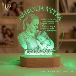 Unikatni pokloni! Vaši pokloni postaju uspomene! - Unikatni pokloni Poklon za tete - personalizirani pokloni za najmilije