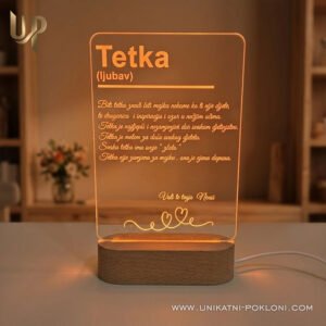 Unikatni pokloni! Vaši pokloni postaju uspomene! - Unikatni pokloni Poklon za tetku i tetu - personalizirani pokloni za najmilije