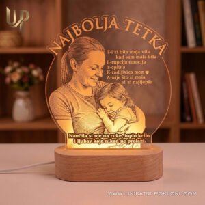 Unikatni pokloni! Vaši pokloni postaju uspomene! - Unikatni pokloni Poklon za tetku - personalizirani pokloni za najmilije