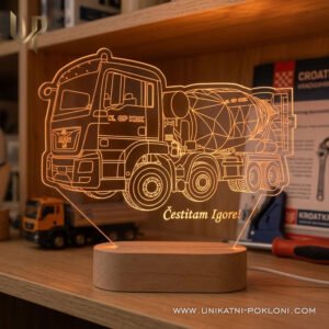 Unikatni pokloni! Vaši pokloni postaju uspomene! - Unikatni pokloni Poklon za vozača beton miksera - personalizirani pokloni za zanimanja