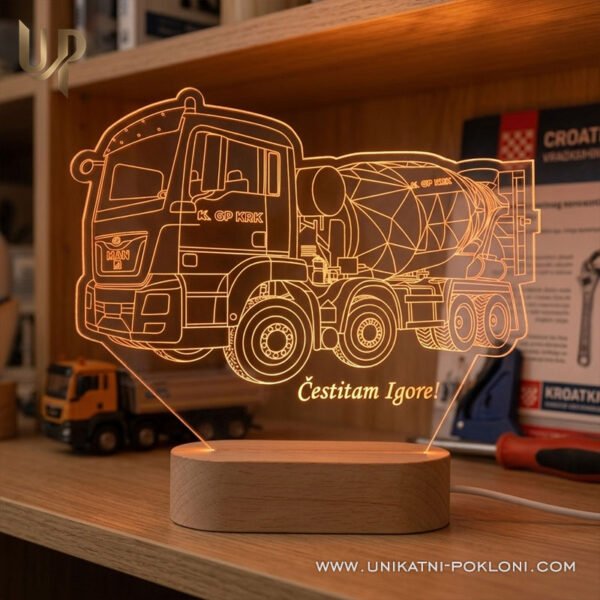 Poklon za vozača beton miksera - personalizirani pokloni za zanimanja Poklon za vozača beton miksera - personalizirani pokloni za zanimanja