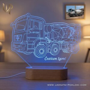 Unikatni pokloni! Vaši pokloni postaju uspomene! - Unikatni pokloni Poklon za vozače beton miksera - personalizirani pokloni za zanimanja