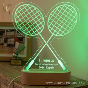 Pokloni za badminton - personalizirani sportski pokloni