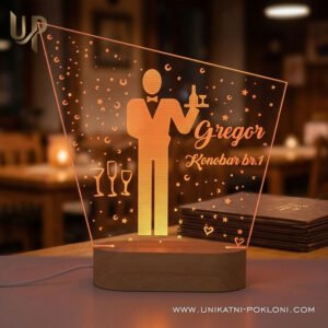 Unikatni pokloni! Vaši pokloni postaju uspomene! - Unikatni pokloni Pokloni za konobare - personalizirani pokloni za najmilije