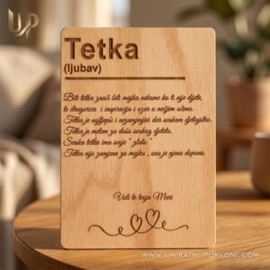 Unikatni pokloni! Vaši pokloni postaju uspomene! - Unikatni pokloni Što pokloniti tetki i teti