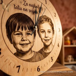 poklon za Dan očeva personalizirani sat