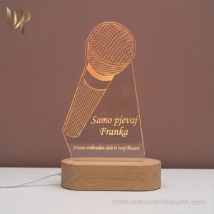 Unikatni pokloni! Vaši pokloni postaju uspomene! - Unikatni pokloni poklon za pjevača personalizirani pokloni za glazbenike