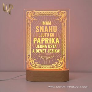 poklon za snahu LED lampa