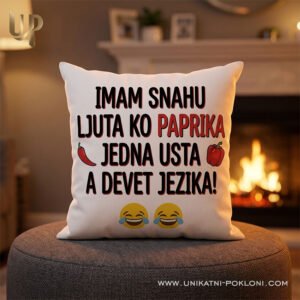 poklon za snahu jastuk
