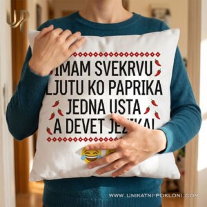 Unikatni pokloni! Vaši pokloni postaju uspomene! - Unikatni pokloni poklon za svekrvu jastuk