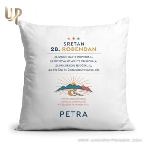 pokloni za rođendan s posvetom personalizirani jastuk