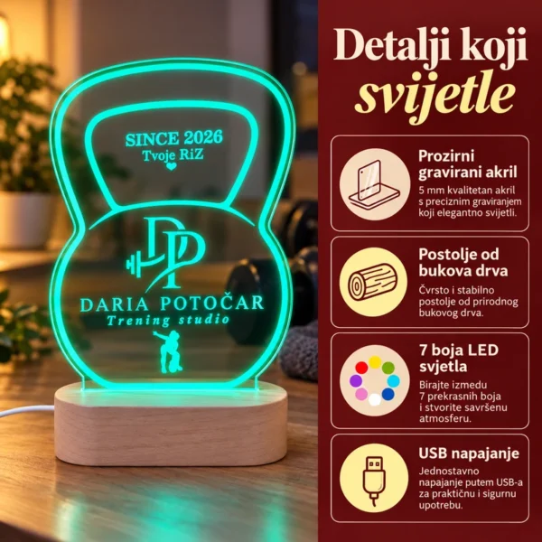 Poklon za fitness - personalizirani pokloni za sportaša