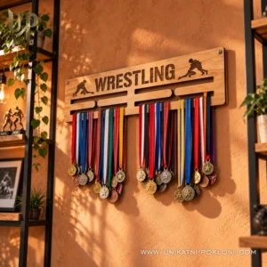 Stalak za medalje - Hrvanje - Unikatni pokloni Što pokloniti hrvaču - wrestling gift