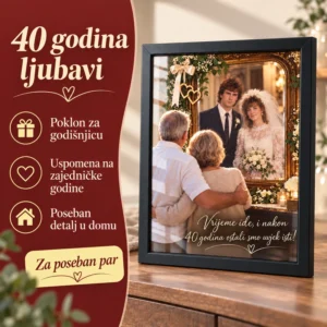 Poklon za godišnjicu - Unikatni pokloni personalizirani poklon za godišnjicu
